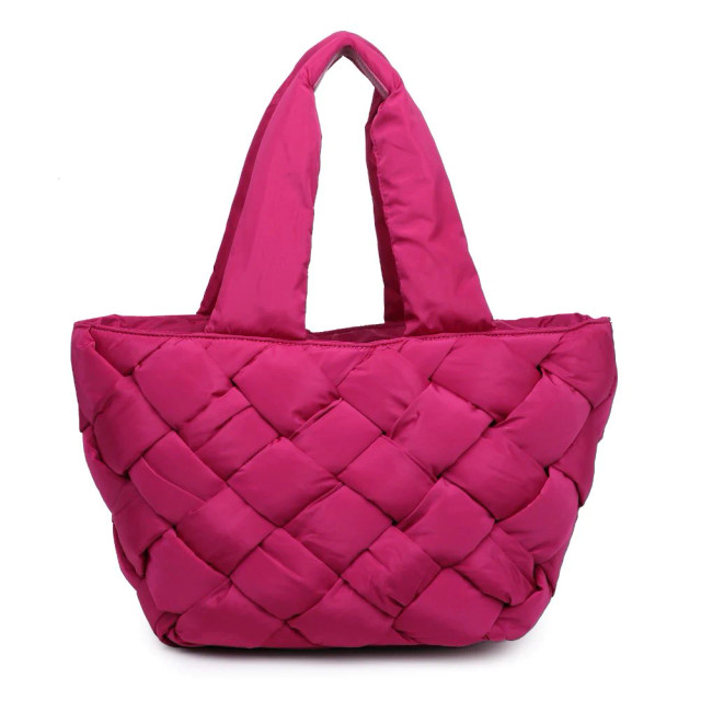 Intuition East West Tote - Magenta